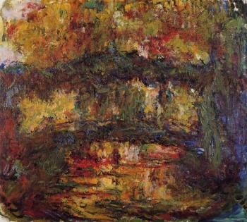 Claude Oscar Monet : The Japanese Bridge IX